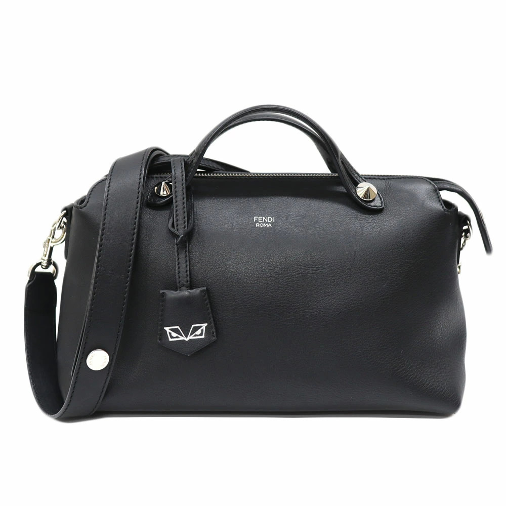 Fendi By The Way Black bag monster charm
